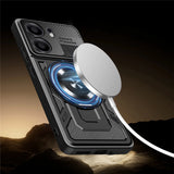 Husa pentru OPPO Reno14 FS 5G, Techsuit RuggedCam, albastru