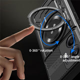 Husa pentru OPPO Reno14 FS 5G, Techsuit RuggedCam, albastru