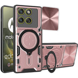 Husa pentru Motorola Edge 70, Techsuit CamGuard Pro, roz auriu