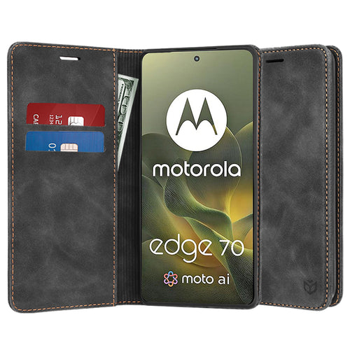 Husa pentru Motorola Edge 70, Techsuit Confy Cover, negru