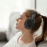 Casti wireless Acefast Wireless Headset (H5), Type-C, Bluetooth 5.4, ANC, Reducere zgomot, 3D Sense, 500mAh, Professional Hi-Fi, alb