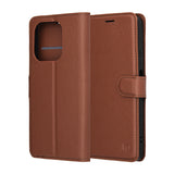 Husa pentru Honor 400 Smart 5G, Techsuit Leather Folio, maro