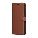 Husa pentru Honor 400 Smart 5G, Techsuit Leather Folio, maro