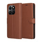 Husa pentru Honor 400 Smart 5G, Techsuit Leather Folio, maro