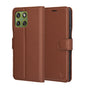 Husa pentru Motorola Edge 70, Techsuit Leather Folio, maro