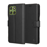 Husa pentru Motorola Edge 70, Techsuit Leather Folio, maro