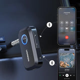 Adaptor UGREEN Audio Receiver CM596 (90748), Jack 3.5mm, Bluetooth, Zgomot, cu 1x USB-C Cable, 1x Cablu Audio, Negru