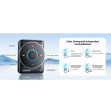 Adaptor UGREEN Audio Receiver CM723 (35002), USB, Jack 3.5mm, Bluetooth 5.4, LED Light Design, Dual Pairing, Negru