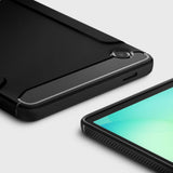 Husa tableta pentru Samsung Galaxy Tab A11, Spigen Rugged Armor (ACS10462), negru mat