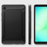 Husa tableta pentru Samsung Galaxy Tab A11, Spigen Rugged Armor (ACS10462), negru mat