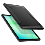 Husa tableta pentru Samsung Galaxy Tab A11 Plus, Spigen Rugged Armor (ACS10463), negru mat