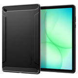 Husa tableta pentru Samsung Galaxy Tab A11 Plus, Spigen Rugged Armor (ACS10463), negru mat