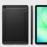 Husa tableta pentru Samsung Galaxy Tab A11 Plus, Spigen Rugged Armor (ACS10463), negru mat