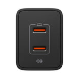 Incarcator retea Spigen Essential EE472EU (ACH09457), 2x Type-C, Incarcare rapida, Quantum Boost, 47W, negru