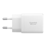 Incarcator retea Spigen Essential EE202EU (ACH08704), USB, Type-C, Incarcare rapida, Quantum Boost, 20W, alb