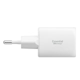 Incarcator retea Spigen Essential EE352EU (ACH09462), USB, Type-C, Incarcare rapida, Quantum Boost, 35W, alb