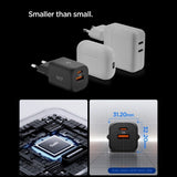 Incarcator retea Spigen Essential EE352EU (ACH09463), USB, Type-C, Incarcare rapida, Quantum Boost, 35W, negru