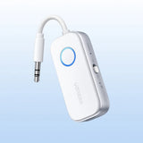 Adaptor UGREEN Audio Receiver CM872 (45812), Jack 3.5mm, Microphone, BT, USB-C, 300mAh, Tx/rx Mode, 18hrs Playback, Alb
