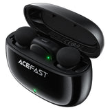 Microfon Acefast Microfoane lavaliera wireless (R2), Type-C, 360°, Reducere zgomot, Dual-mic Rec, 300mAh, Ultra-low Latency, negru