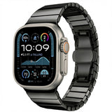 Curea pentru Apple Watch 6 44mm, Techsuit Watchband (W012), negru