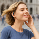 Casti wireless Acefast Acefit SE (FA005), cu Bass, Bluetooth V5.4, Reducere zgomot, HD Calls, IPX4, 400mAh, negru