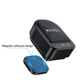Microfon Yesido Lavalier Microphone 2in1 (KR19), Magnetic Button, CD-Quality Audio, 360° Omnidirectional, 600mAh, 2.4GHz, negru