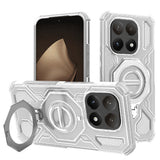 Husa pentru Xiaomi 15T, Techsuit Carbon Shield PRO, alb