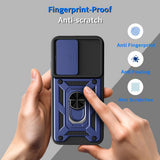 Husa pentru OPPO A6 Pro 4G, Techsuit CamShield Series, albastru