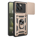 Husa pentru Motorola Edge 70, Techsuit CamShield Series, albastru