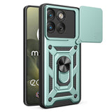 Husa pentru Motorola Edge 70, Techsuit CamShield Series, albastru