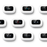 Casti wireless UGREEN Earbuds HiTune S6 ClipBuds Magic WS208 (55136), cu Display, Bluetooth 5.4, Reducere zgomot, Low Latency, alb