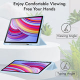 Husa tableta pentru Xiaomi Redmi Pad 2 Pro, Techsuit Flex Trifold (cu Pencil Holder), gri