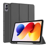 Husa tableta pentru Xiaomi Redmi Pad 2 Pro, Techsuit Flex Trifold (cu Pencil Holder), gri