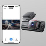 Yesido Dash Camera (KM21), Full HD 1080p, 145° Angle Range, 1.47 IPS integrat Screen, Negru