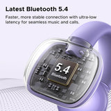 Casti wireless UGREEN HiTune S3 True WS209 (55430), ANC Microfon, IPX5 Rezistent la apa, Inteligent Control tactil, mov