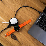 Card Reader, Fixed Maghub 7in1 Fixhu M Bk USB-C To 2x USB-C USB-A Hdmi Micro Sd Sd Wireless MagSafe Pd100W 4k 5 Koff A3d2de, negru
