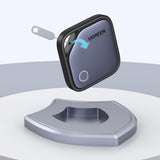 Dispozitiv anti-pierdere UGREEN Smart Tracker CM816 (45297), Compatible cu Apple Find My (iOS Only), Bluetooth 5.0, 225mAh, gri