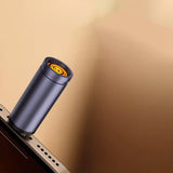 Techsuit Mini Cigarette Lighter SmokeX (ML1), Type-C, 6W, Aluminum Alloy, portabil, Gri