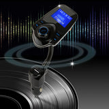 Modulator FM Techsuit JamLink (MFM4), Bluetooth, Jack 3.5mm, TF Card, 10–24V, negru