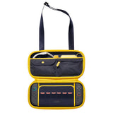 Spigen Nano Pop Pro Pouch (AGP09565), Nintendo Switch 2, pentru Accessories, 5 Pockets, Detasabil Curea de umar, Blueberry Bleumarin