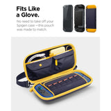 Spigen Nano Pop Pro Pouch (AGP09565), Nintendo Switch 2, pentru Accessories, 5 Pockets, Detasabil Curea de umar, Blueberry Bleumarin