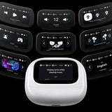 Casti wireless UGREEN HiTune T6 Magic WS211 (55137), LCD Color Screen, Bluetooth 5.4, ANC, Gaming Mode, 500mAh, alb
