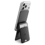 Portofel Spigen Card Holder MagSafe Slim Fold Tripod S314-3 (AFA10751), negru