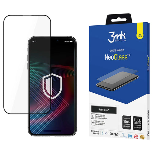 Folie de protectie pentru iPhone 14 Pro Max, 3mk NeoGlass Screen Protector