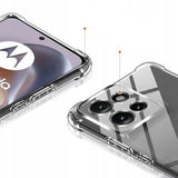 Husa pentru Motorola Edge 70, Techsuit Shockproof Clear Silicone, transparenta