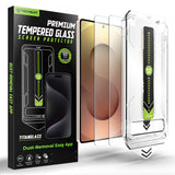 Folie de protectie pentru Samsung Galaxy S25 Ultra, Techsuit [Fingerprint Unlock Compatible] TitanGlass CrystalHD (2 pack)