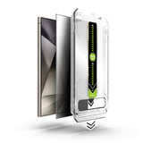Folie de protectie pentru Samsung Galaxy S25 FE, Techsuit [Fingerprint Unlock Compatible] TitanGlass CrystalHD