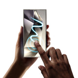 Folie de protectie pentru Samsung Galaxy S25 FE, Techsuit [Fingerprint Unlock Compatible] TitanGlass CrystalHD