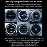 Suport auto Yesido Suport auto (C221), Magnetic, pentru Mercedes Grila ventilatie, 720°, Lux Design, High Toughness, negru