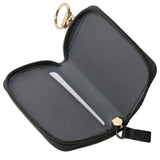 Guess Cable Pouch 4G Triangle (GUABP4DPTK), pentru Travel, cu Snap Hook, High-Quality Eco-Leather, Negru